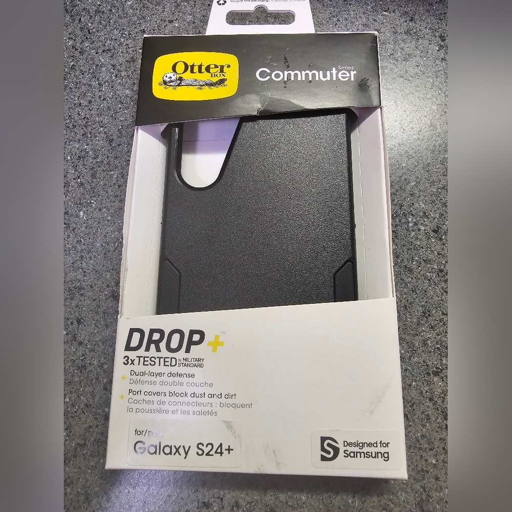 OtterBox Samsung Galaxy S24+ Commuter Series Case Brand New ! Black